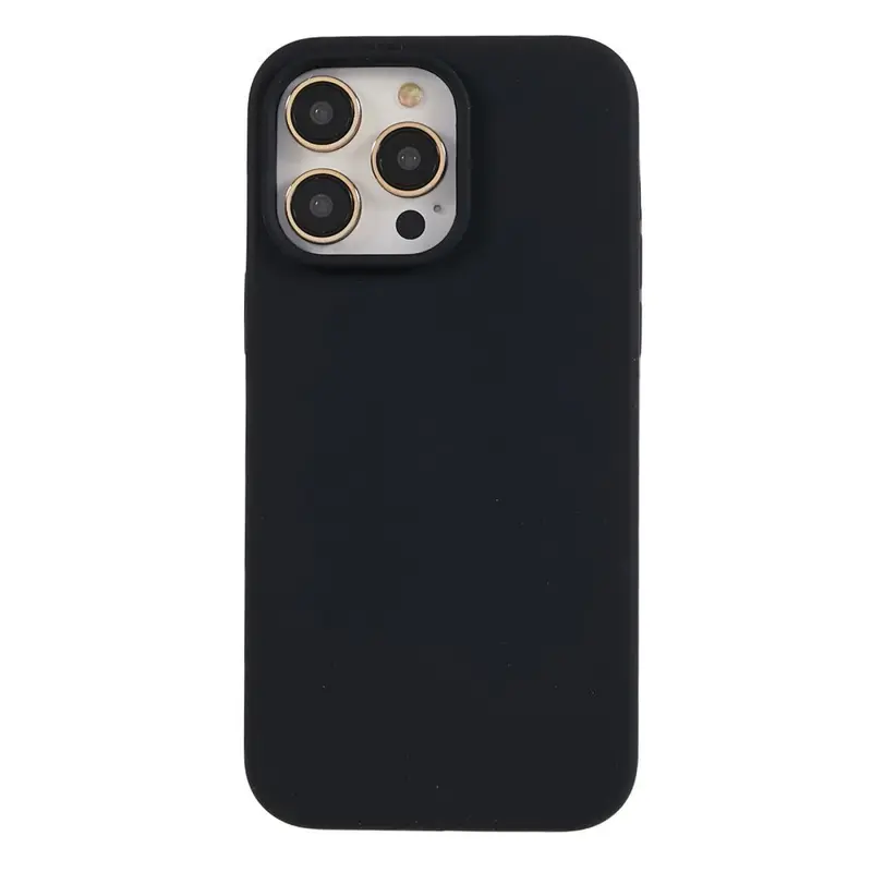EIDERWOOD - iPhone 14 Pro - Foret Silikone Cover - Sort