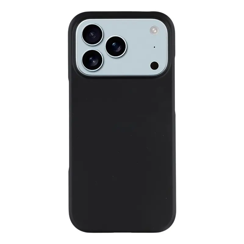 EIDERWOOD iPhone 17 Pro Hårdt Plastik Mobil Cover - Sort