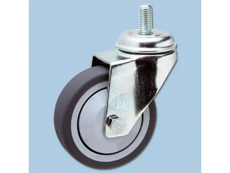 ESD hjul m/gevindmontage 75 x 25 mm