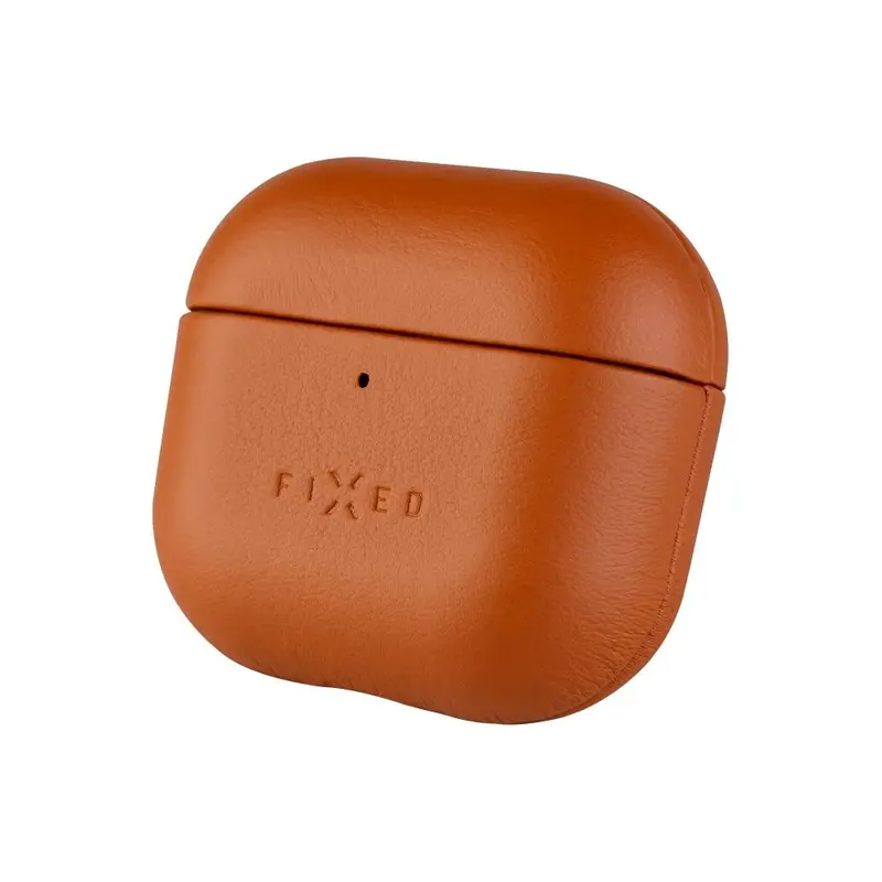 Fixed - Apple AirPods (5. & 4. Gen.) - Ægte Læder Case - Brun