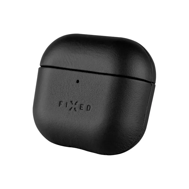 Fixed - Apple AirPods (5. & 4. Gen.) - Ægte Læder Case - Sort