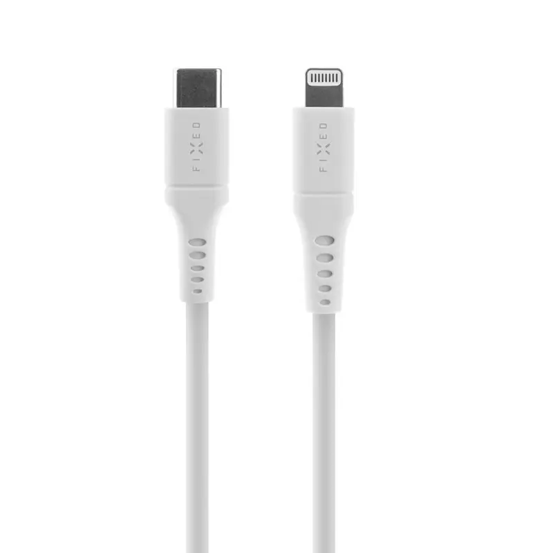 Fixed USB-C til Lightning Kabel 60W - 0.5m - Hvid