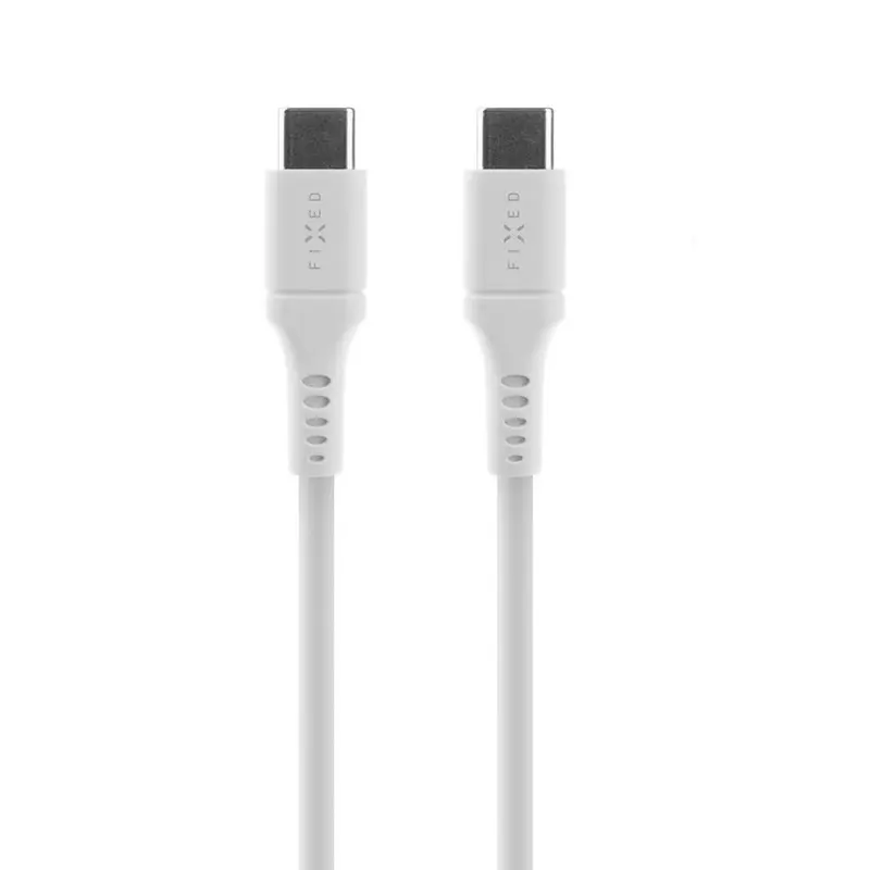 Fixed USB-C til USB-C Kabel 60W - 1.2m - Hvid