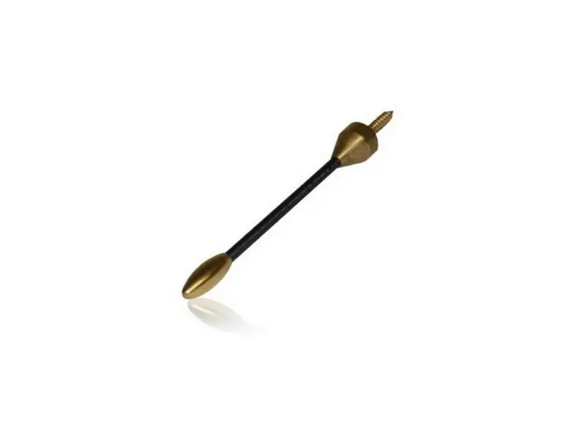 Flexibel føreknob sæt messing  sæt m. 3 stk 4mm