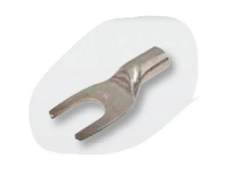 Gaffelkabelsko Cu fortinnet 0,75mm²-Ø5mm