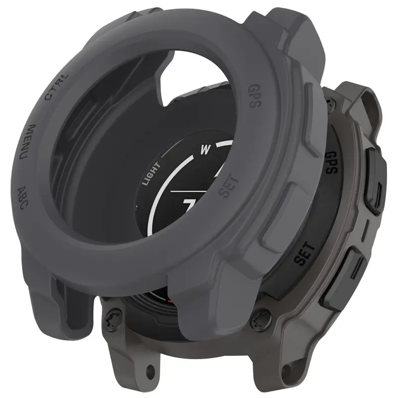 Garmin Instinct E (40mm) - Bumper Silikone Cover - Grå