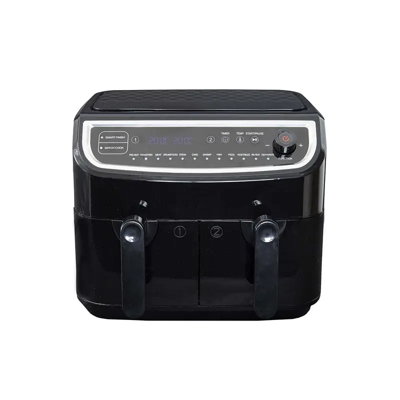 Gastronoma - Dobbelt Airfryer 2400W Sort - 18290003