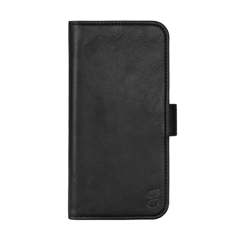 GEAR iPhone 17 Kunstlæder Cover - MagSafe Kompatibel - Sort