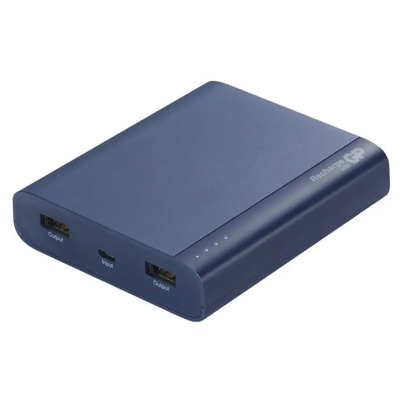GP Diem 10.000 mAh powerbank, Blå
