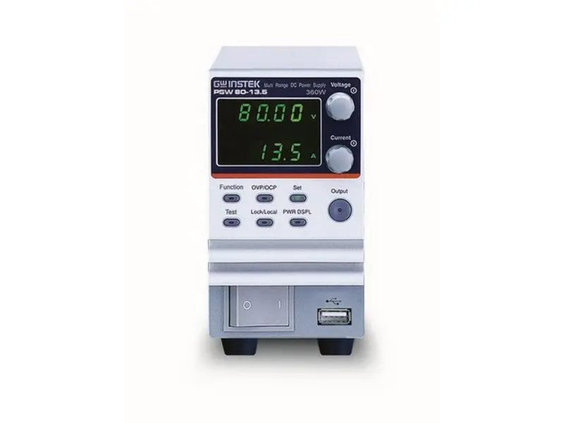 GW strømforsyning 80V/13,5A  360W- programmerbar