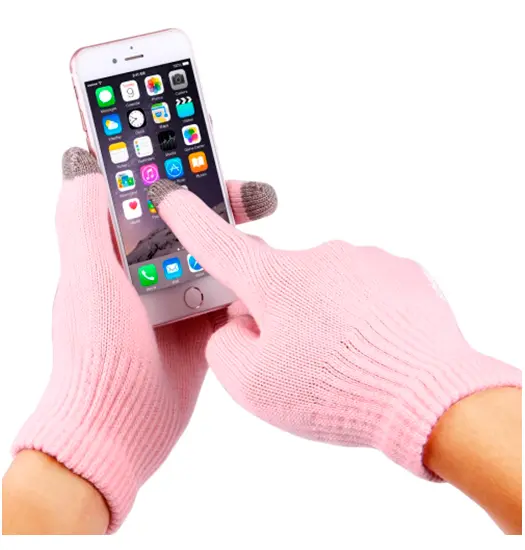 HAWEEL™ | Mobil Touch Handsker - Lyserød