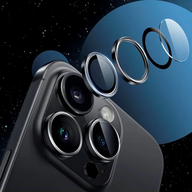 Hofi Pro+ Camring Galaxy S24 FE Black – Robust Kameradækning