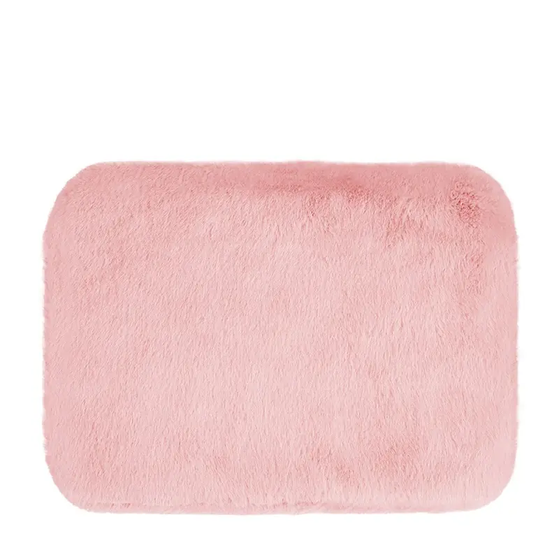 Holdit Kunstpels Laptop Case 14" (34.2 x 24.2cm) - Lyserød