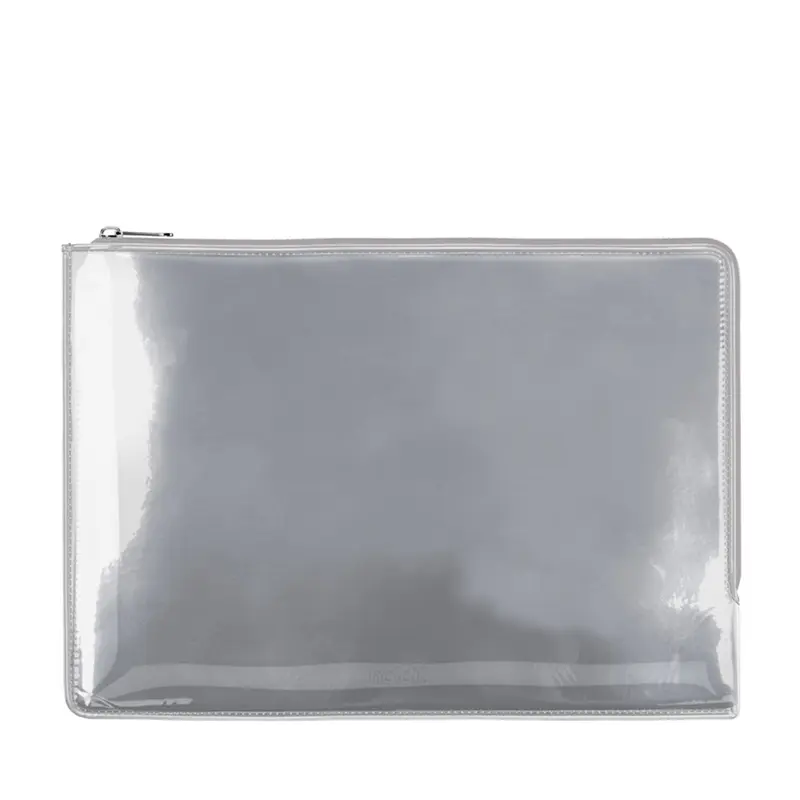Holdit Laklæder Laptop Case 14" (34.2 x 24.2cm) - Sølv