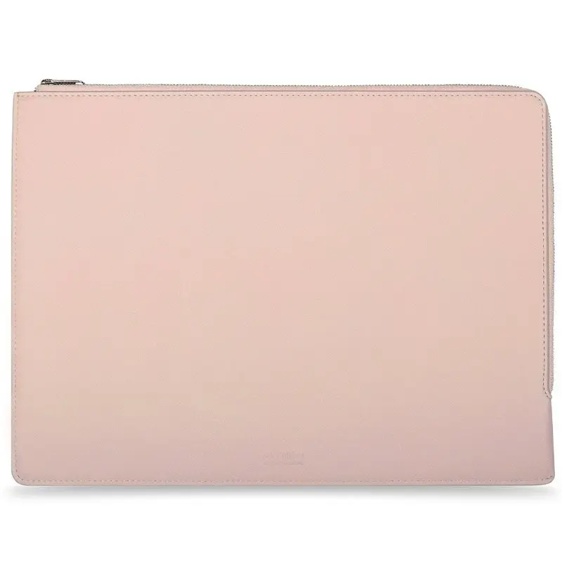 Holdit Laptop Case 16" - Lyserød Læder