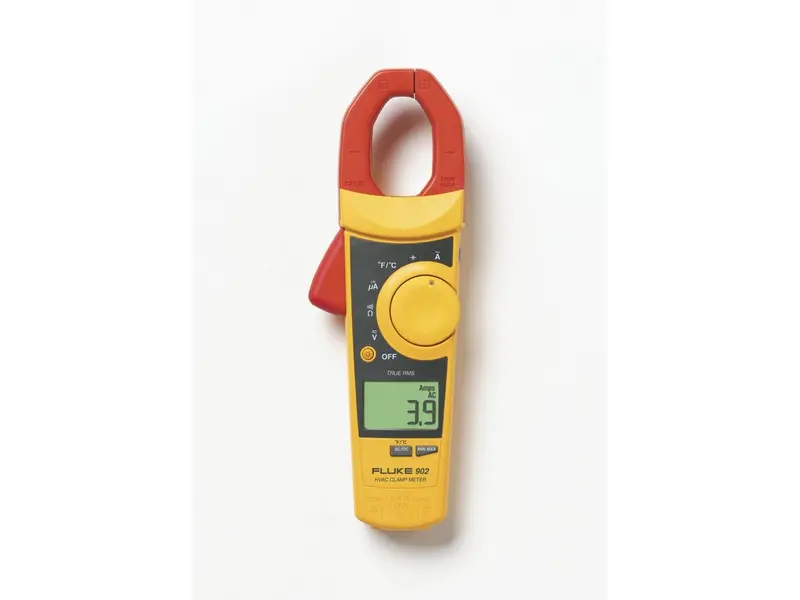 HVAC tangamperemeter 600A AC/200µA f/flammesensor-600V AC/DC