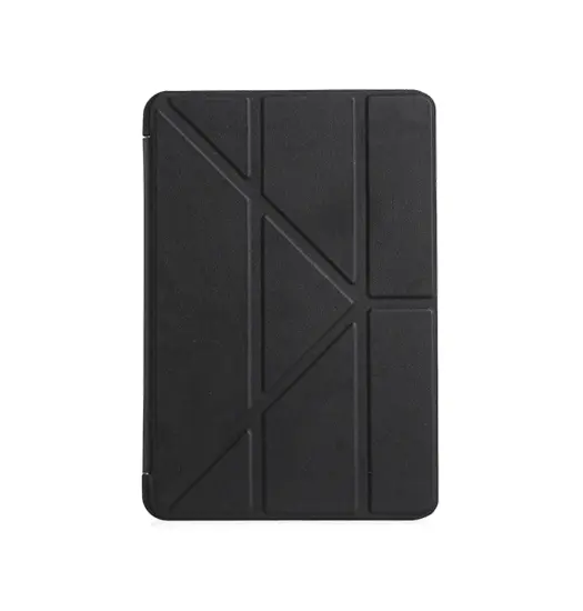 iPad 2/3/4 - Orgami Trifold Silikone Cover M. Stander - Sort