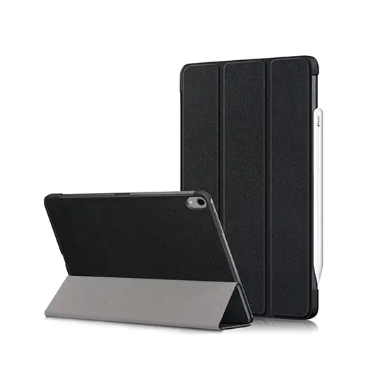 iPad Pro 11" (2018) - NX Design™ Smart Trifold PU Læder Cover - Sort