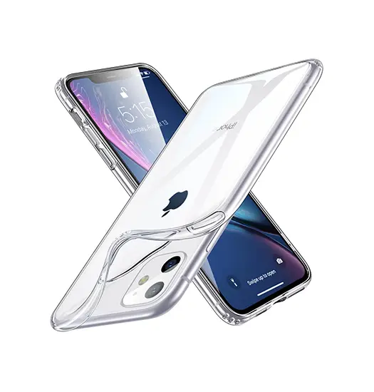 iPhone 11 - DeLX™ Ultra Silikone Cover - Gennemsigtig