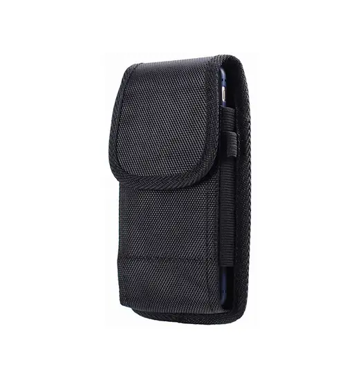 iPhone 11 - SafeOne™ Nylon Bæltetaske / Etui - Sort