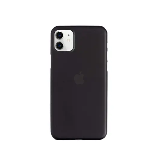 iPhone 11 - Valkyrie Ultra-Tynd Cover - Sort/Gennemsigtig