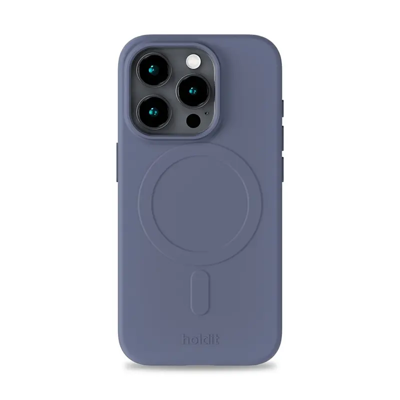 iPhone 15 Pro - Holdit Soft MagSafe Case - Pacific Blue