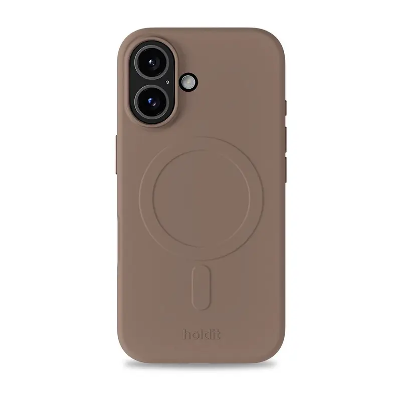 iPhone 16 - Holdit Soft MagSafe Case - Mocha Brown