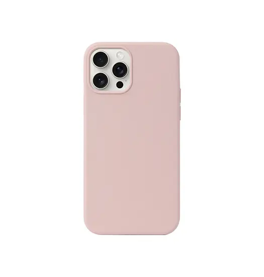 iPhone 16 Pro - DeLX™ Pastel Silikone Cover - Sand Pink