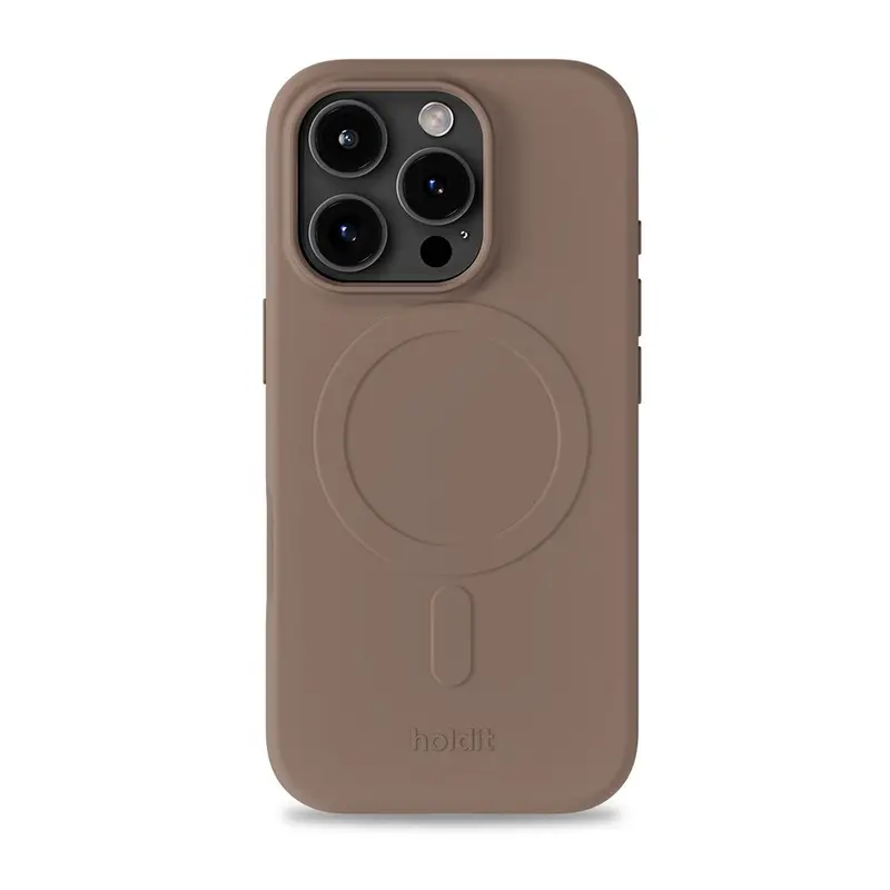 iPhone 16 Pro - Holdit Soft MagSafe Case - Mocha Brown