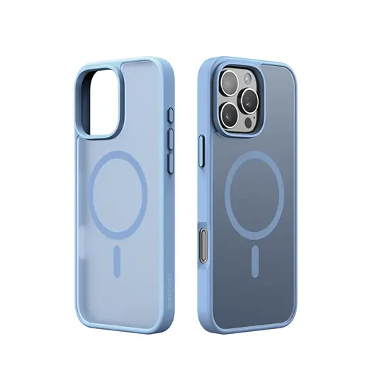 iPhone 16 Pro Max - DUX DUCIS™ MagSafe Silikone Cover - Blå