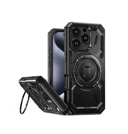 iPhone 16 Pro Max - NX Pro™ Armor Cover V2 m. MagSafe - Sort