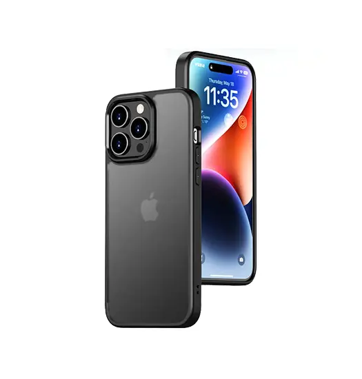 iPhone 16 Pro - NovoShield™ Silikone Cover - Sort
