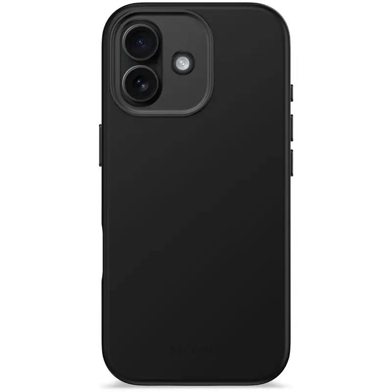 iPhone 17 - Decoded Silikone Cover - MagSafe Kompatibel - Phantom Black