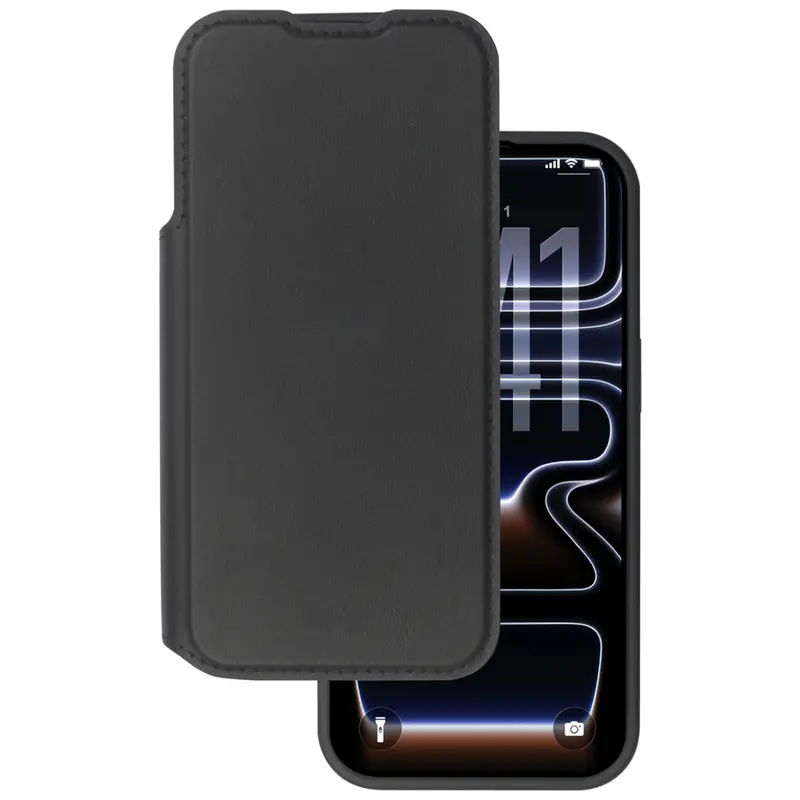 iPhone 17 Pro/18 Pro Wallet MagSafe Cover, Sort