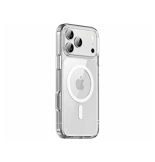 iPhone 17 Pro - DeLX™ MagSafe Silikone Cover - Gennemsigtig