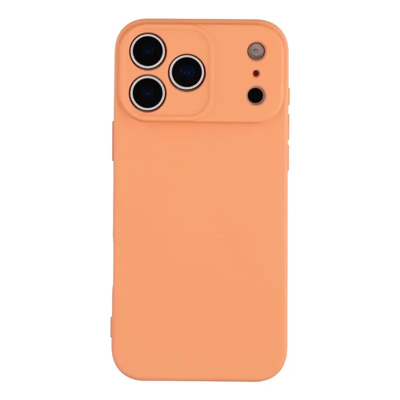 iPhone 17 Pro - EIDERWOOD Foret Fleksibelt Plast Cover - Orange
