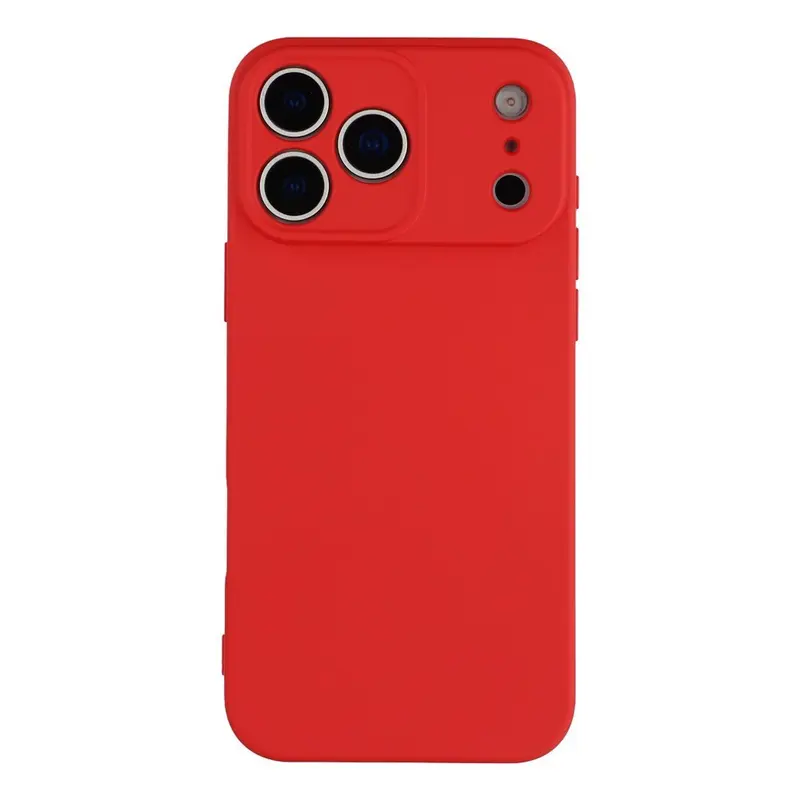 iPhone 17 Pro Max - EIDERWOOD Foret Fleksibelt Plast Cover - Rød
