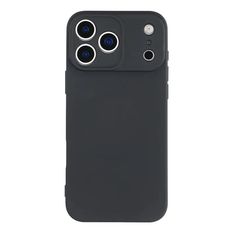 iPhone 17 Pro Max - EIDERWOOD Foret Fleksibelt Plast Cover - Sort