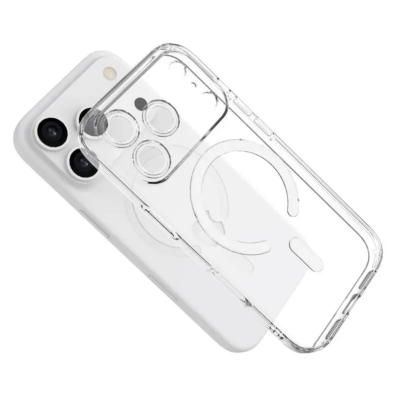 iPhone 17 Pro Max TPU Cover MagSafe, Transparent
