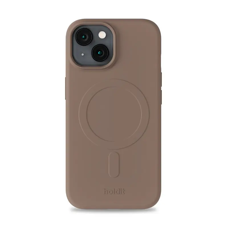 iPhone 17e / 16e / 15 / 14 / 13 - Holdit Soft MagSafe Case - Mocha Brown