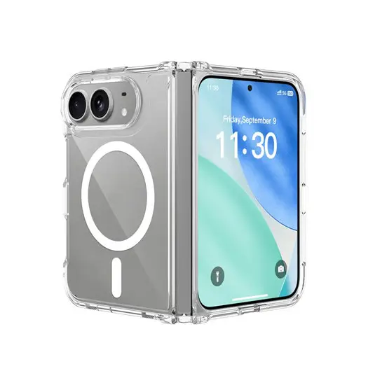 iPhone Duo -  DeLX™ MagSafe Silikone Cover - Gennemsigtig
