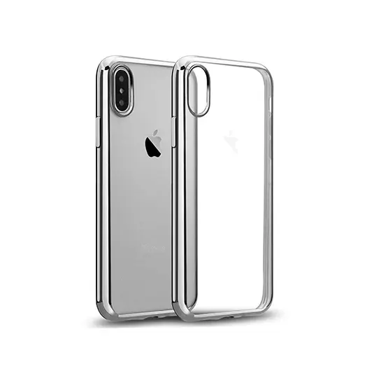 iPhone X/Xs - Valkyrie Silikone Hybrid Cover - Sølv