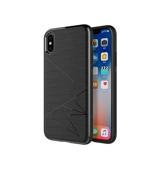 iPhone XS Max - Delusion Abstract Designer Cover - Sort