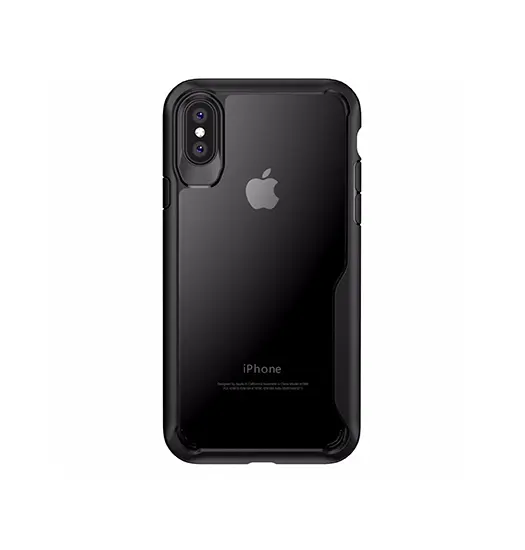 iPhone XS Max - ImpactShield Hybrid Håndværker Cover - Sort