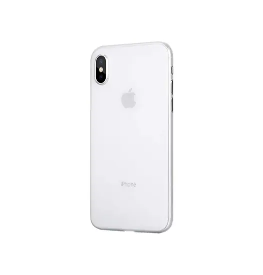 iPhone XS Max - Valkyrie Ultratyndt Cover - Hvid/Gennemsigtig