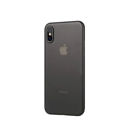iPhone XS Max - Valkyrie Ultratyndt Cover - Sort/Gennemsigtig