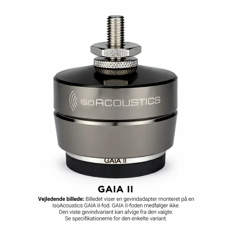 IsoAcoustics Gaia II & III - Gevindadaptere (4 STK)