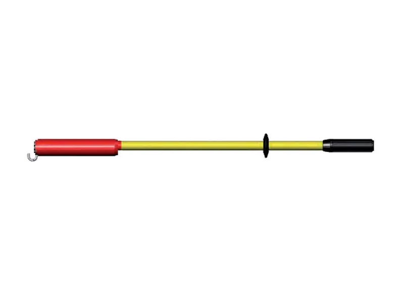 Isolationsstick med krog 1-24kV 1,2m