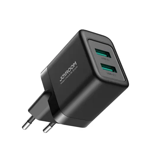JOYROOM™ | Dual USB-A Oplader - 2.4A - Sort