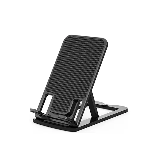 Justerbar bordstander til mobil & tablet – Sort – HAWEEL